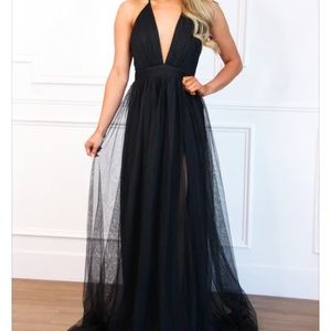 Bella and Bloom Forever Love Maxi Dress - Black